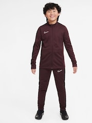 Nike Burgundy Red/Black Kids Dri-FIT Academy23 Football Tracksuit - Image 1 of 3