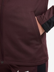 Nike Burgundy Red/Black Kids Dri-FIT Academy23 Football Tracksuit - Image 3 of 3