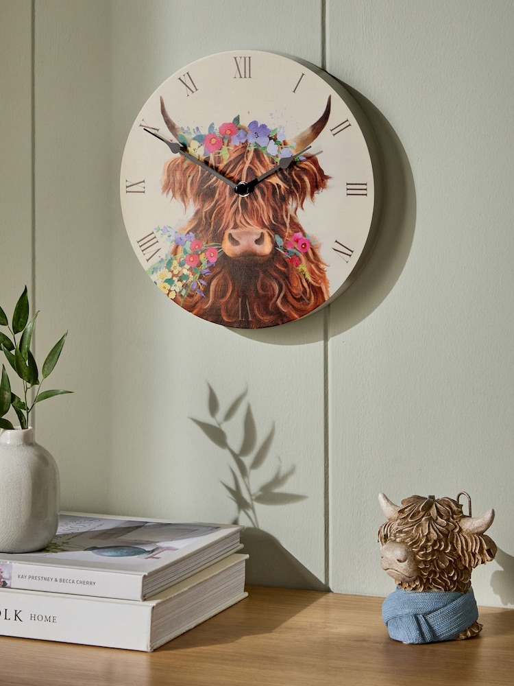 Multi Animal Hamish 25cm Wall Clock - Image 2 of 5