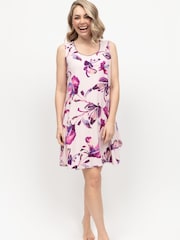 قميص نوم جيرسيه انسيابي بطبعة من Cyberjammies - صورة 1 من 1