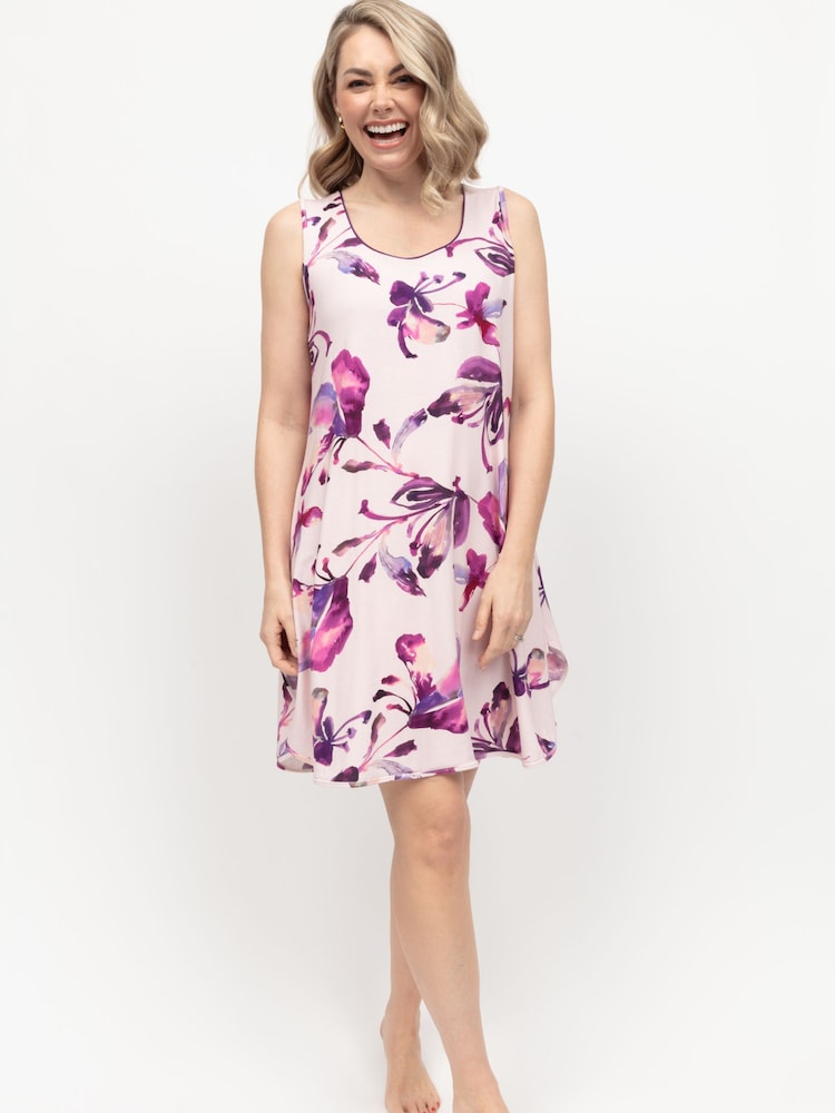 قميص نوم جيرسيه انسيابي بطبعة من Cyberjammies - صورة 1 من 1