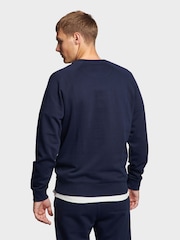 Penfield Blue Mens Relaxed Fit 100% Cotton Original Logo Sweatshirt - Image 3 of 8