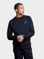 Penfield Blue Mens Relaxed Fit 100% Cotton Original Logo Sweatshirt - Image 6 of 8
