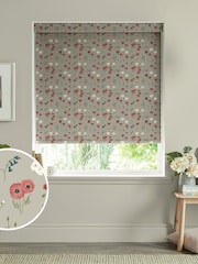 Sophie Allport Red Poppy Meadow Made to Measure Roller Blinds - Image 1 of 6