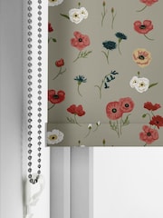 Sophie Allport Red Poppy Meadow Made to Measure Roller Blinds - Image 3 of 6