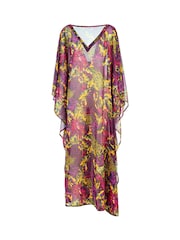 Seaspray Pink Aruba Maxi Kaftan - Image 3 of 3