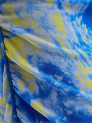 AllSaints Blue Nora Inspiral Skirt - Image 6 of 9