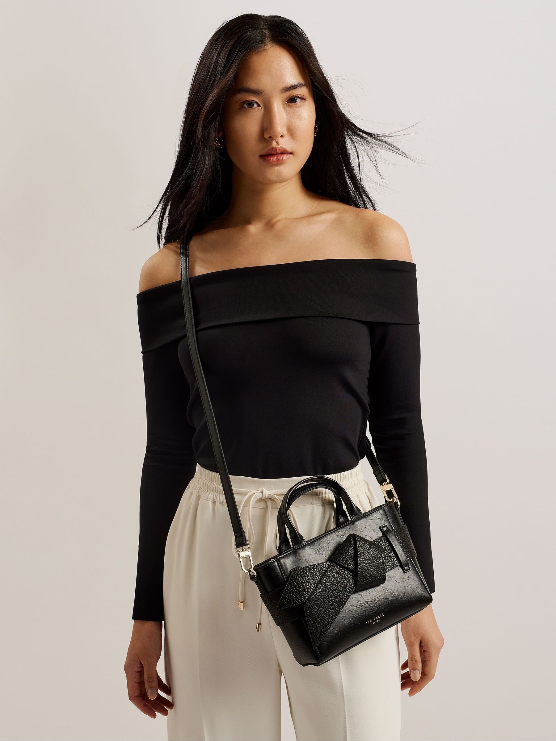 Ted baker knotted bow sliders sales
