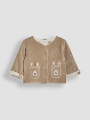 JoJo Maman Bébé Natural Baby Bear Velour Set 3 Piece - Image 2 of 8