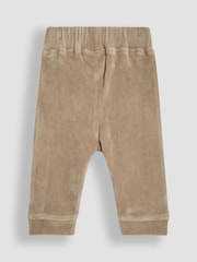 JoJo Maman Bébé Natural Baby Bear Velour Set 3 Piece - Image 7 of 8