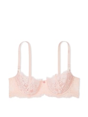Victoria's Secret Purest Pink Unlined Balcony Lace Bra - Image 3 of 5