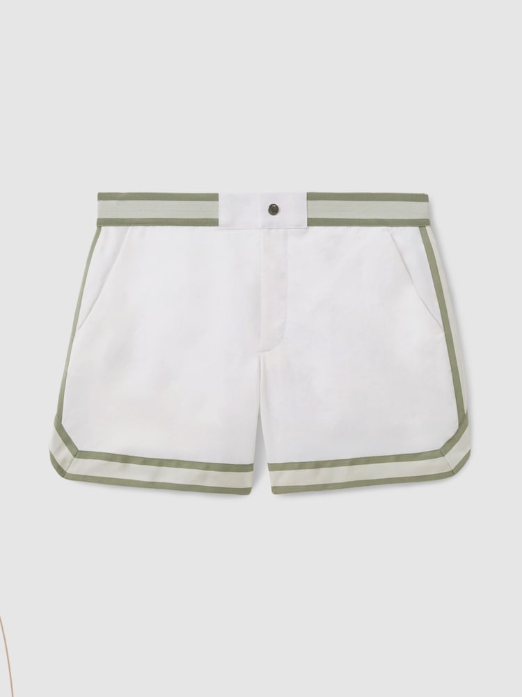 Reiss Шорты с эластичной талией Baller Ché для плавания - Image 2 of 5
