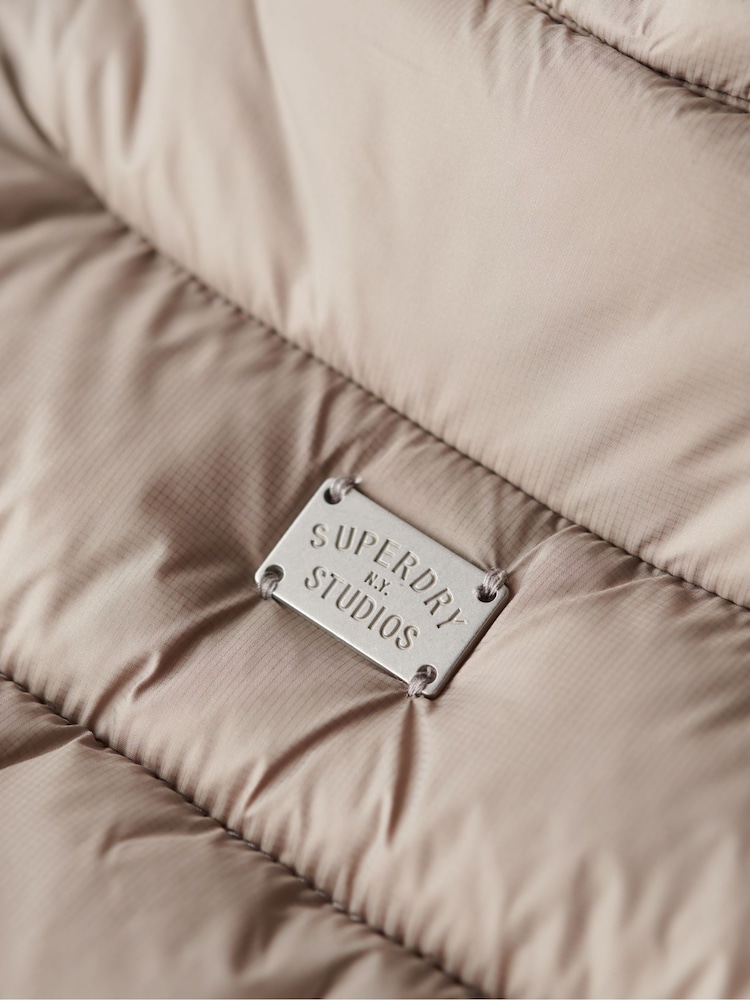 Superdry Nude Lightweight Padded Gilet - Image 5 of 6