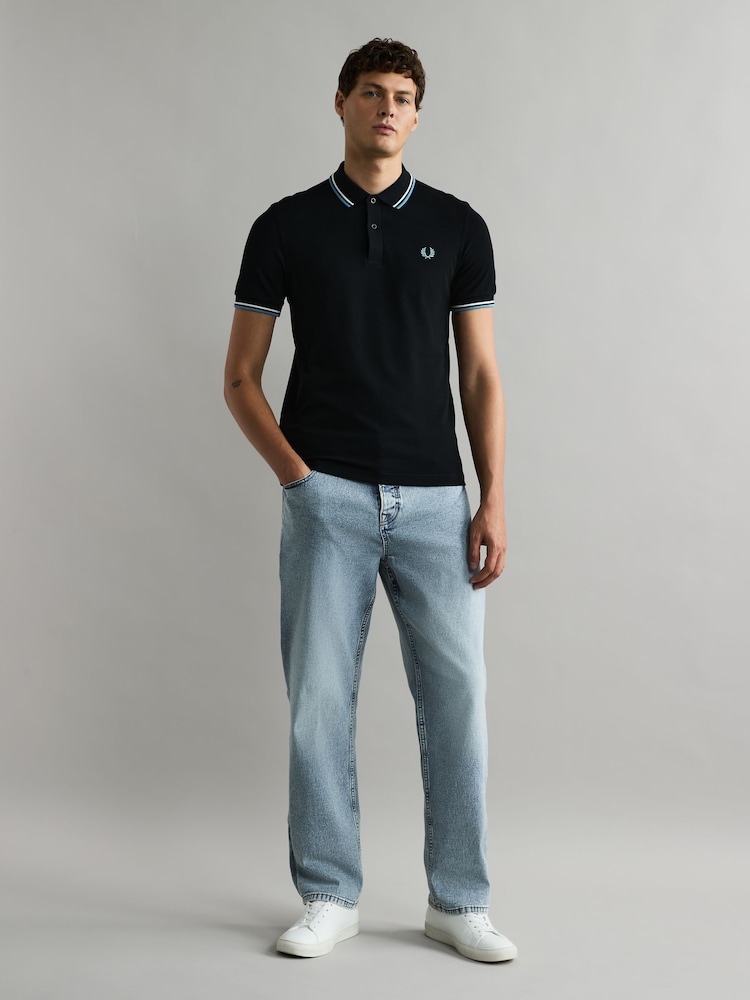 Fred Perry Twin Tipped Polo Shirt - Image 3 of 8