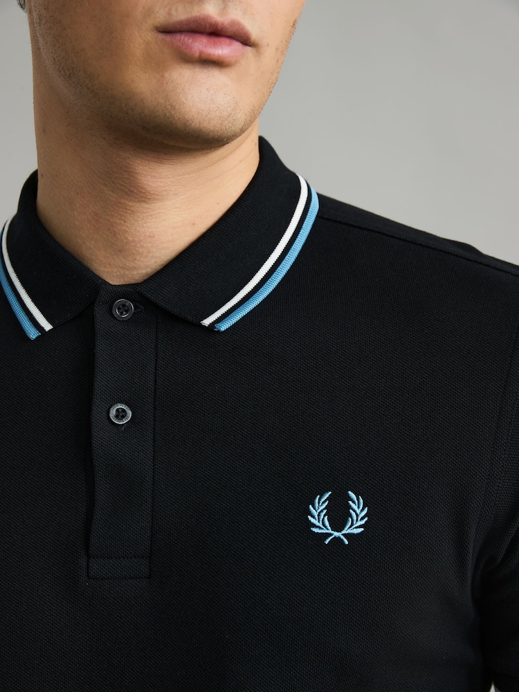 Fred Perry Twin Tipped Polo Shirt - Image 5 of 8