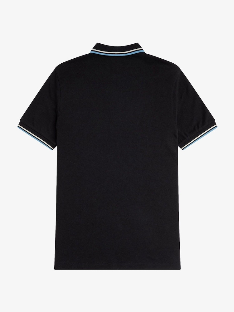 Fred Perry Twin Tipped Polo Shirt - Image 7 of 8