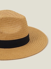Accessorize Brown Panama Hat - Image 3 of 3