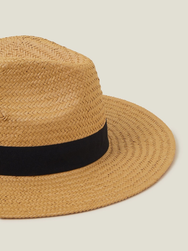 Accessorize Brown Panama Hat - Image 3 of 3