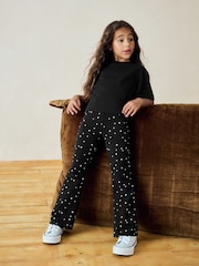 Black Star 1 Pack Leggings (3-16yrs) - Image 3 of 8