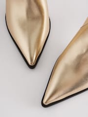 Gold Forever Comfort® Skinny Heeled Ankle Boots - Image 8 of 10