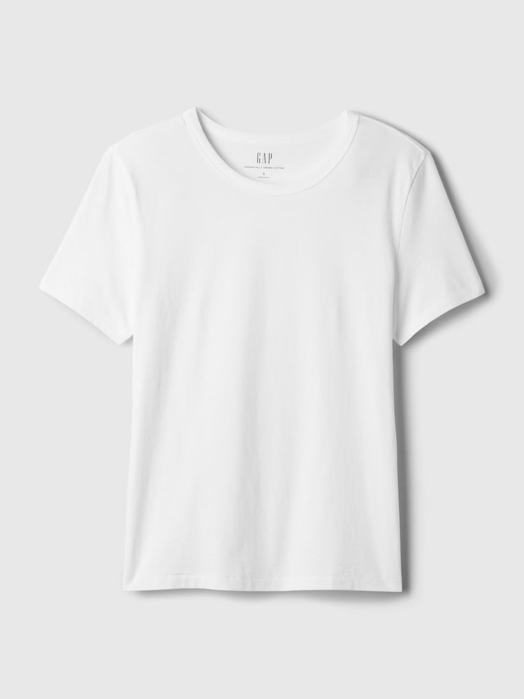 Gap White Crew Neck Vintage Short Sleeve T-Shirt - Image 4 of 4 Gap White Crew Neck Vintage Short Sleeve T-Shirt - Image 4 of 4