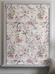 Pink Lily Floral Made to Measure 100% Cotton Roman Blind - Image 3 of 6