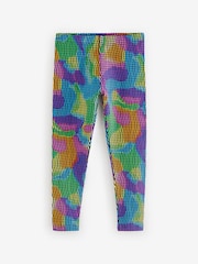 Rainbow Camouflage Printed Leggings (3-16yrs) - Image 1 of 3