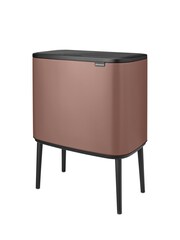 Brabantia Satin Taupe Bo Touch Bin 23L + 11L - Image 4 of 6