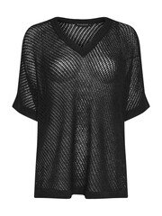 EVANS Curve Black Tape Yarn Jumper - Image 6 of 6