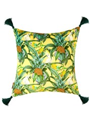 Joe Browns Green Totally Tropical Reversible Cushion - Image 3 of 5