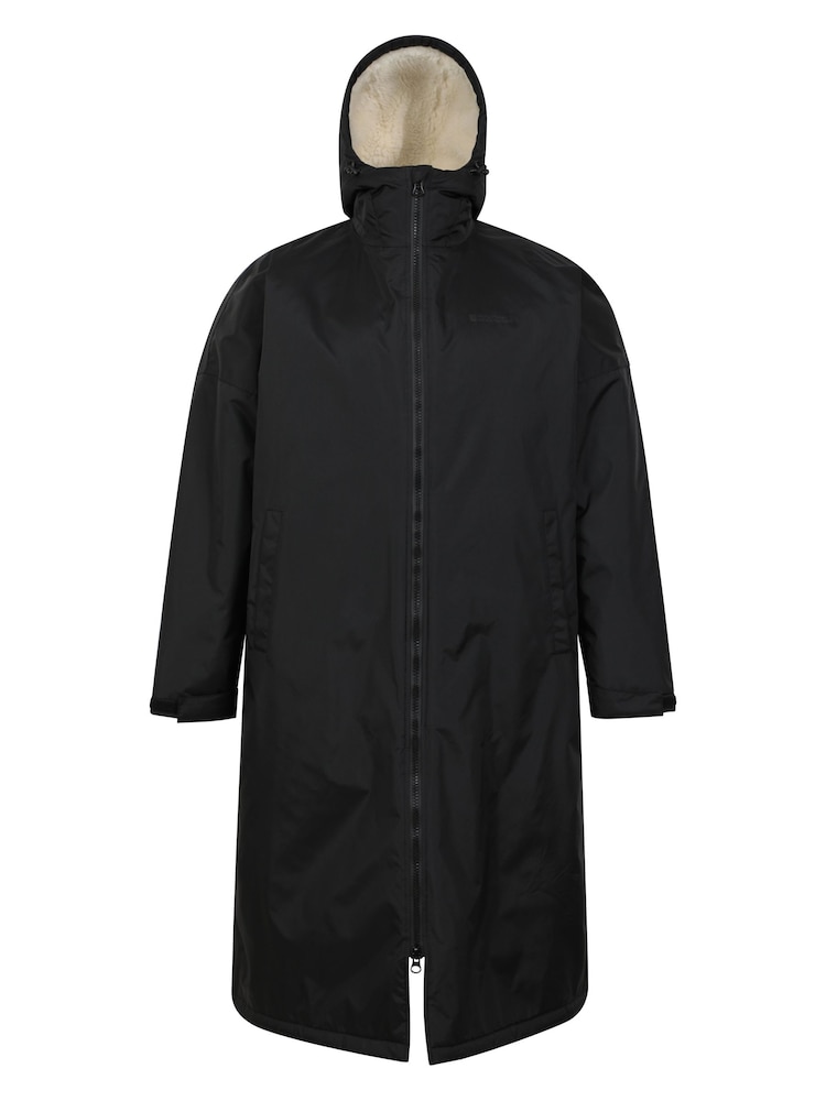 Mountain Warehouse Black Mens Tidal Waterproof Changing Coat Jacket - Image 1 of 5
