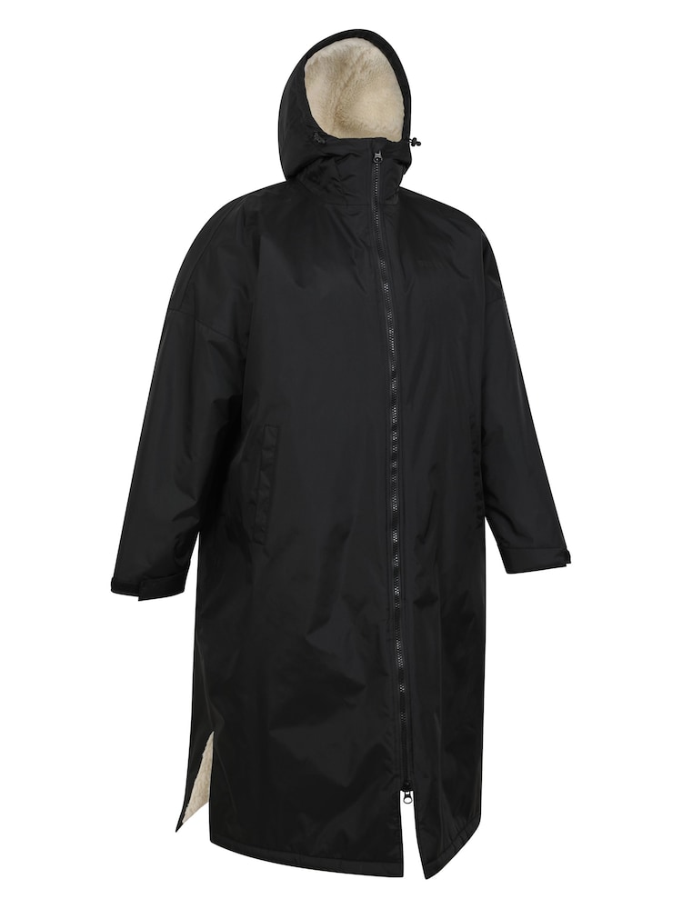Mountain Warehouse Black Mens Tidal Waterproof Changing Coat Jacket - Image 2 of 5