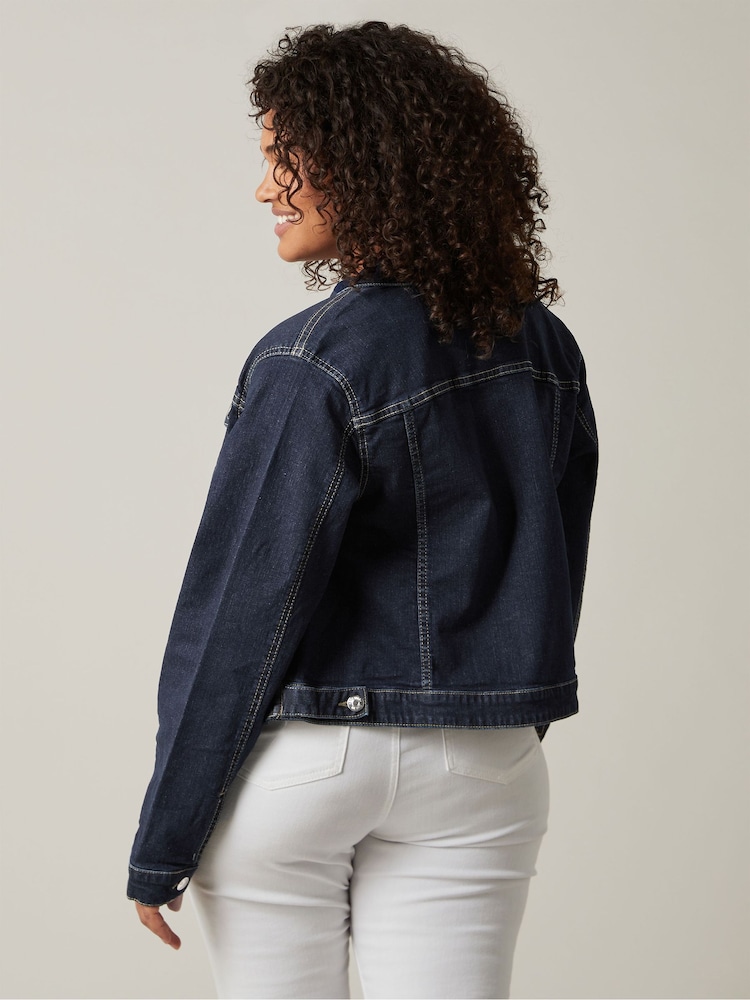 Evans Stretch Denim Jacket - Image 2 of 5
