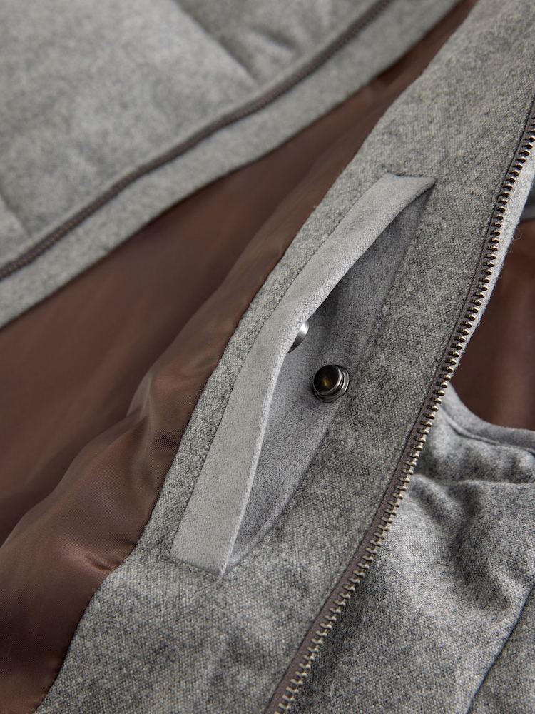 Gris - Signature Laine Blend Gilet polaire Donegal - Image 12 of 13