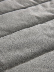 Grey Signature Wool Blend Donegal Puffer Gilet - Image 13 of 13