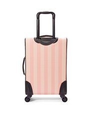 Victoria's Secret Iconic Stripe Pink Getaway Carry On Suitcase - Image 2 of 3
