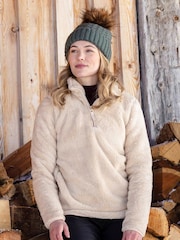 Mountain Warehouse Brown Teddy Womens Fleece - Image 1 of 5