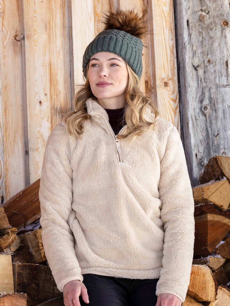Mountain Warehouse Brown Teddy Womens Fleece - Image 1 of 5