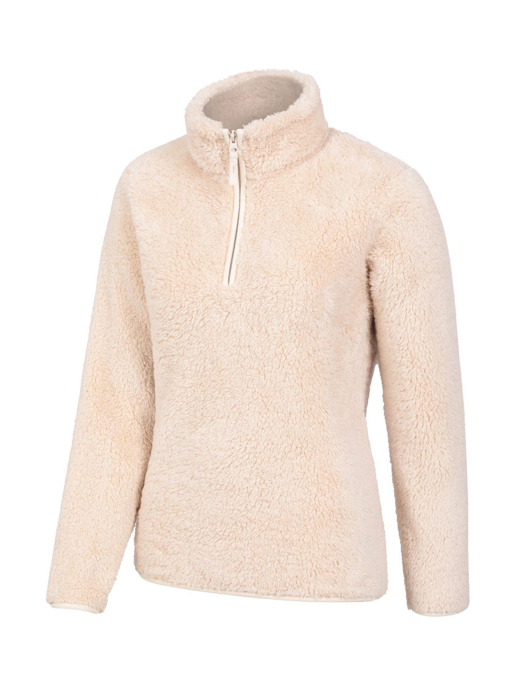 Buy Mountain Warehouse Beige Teddy Half-Zip Fleece from Next USA