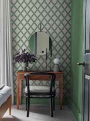 Graham & Brown Green Greenskeeper Geo Wallpaper Sample - Image 6 of 6