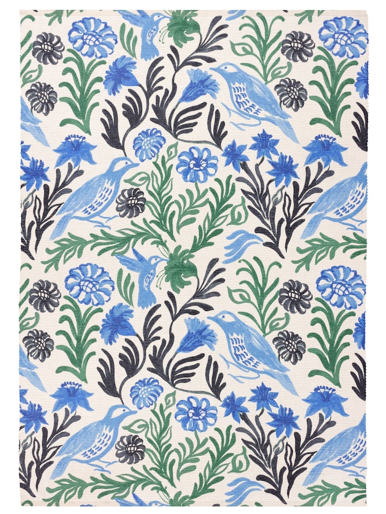 Furn Alentejo Trending Floral Outdoor Indoor Washable Rug - Bild 2 von 3 Furn Alentejo Trending Floral Outdoor Indoor Washable Rug - Bild 2 von 3