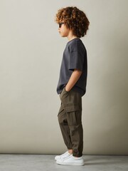 Pantalones cargo técnicos con cordón ajustable y puños Lucian de Reiss - Imagen 1 de 4