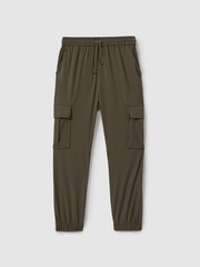 Pantalones cargo técnicos con cordón ajustable y puños Lucian de Reiss - Imagen 2 de 4