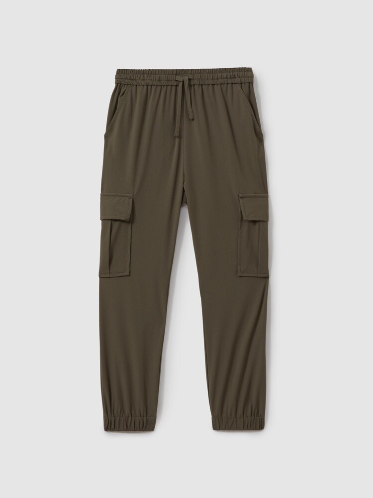 Pantalones cargo técnicos con cordón ajustable y puños Lucian de Reiss - Imagen 2 de 4