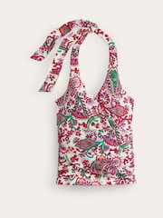 Boden Red Levanzo Halter Tankini Top - Image 5 of 6