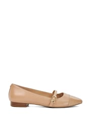 Dune London Pink Habits Toe Cap Mary Jane Shoes - Image 3 of 6