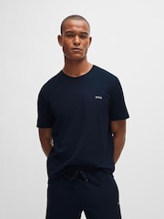 BOSS Logo-Detail Stretch Cotton T-Shirt - Image 1 of 5