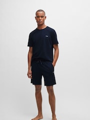 BOSS Logo-Detail Stretch Cotton T-Shirt - Image 3 of 5