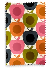 Orla Kiely Pink Apples Made to Measure Curtains - Image 6 of 6