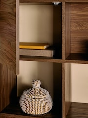 MADE.COM Dark Brown Blaze Wide Shelving Unit - Image 3 of 5